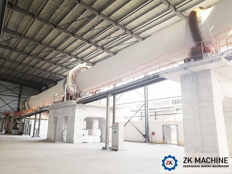 خط تولید لیتیوم کربنات کوره دوار مدل Ø2.2×38m-Ø4.3×64m