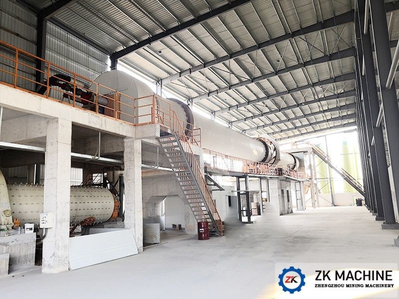 خط تولید لیتیوم کربنات کوره دوار مدل Ø2.2×38m-Ø4.3×64m