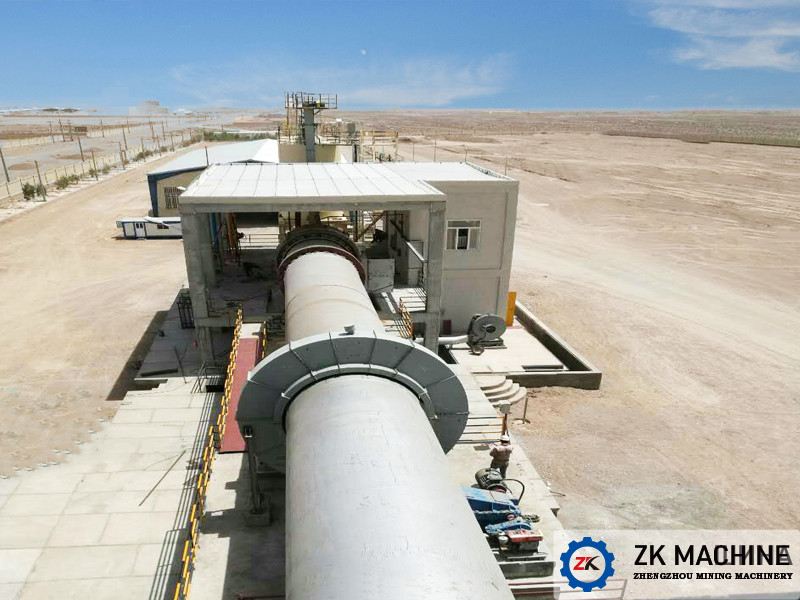 خط تولیدی 800T/D از گچ فعال با نصب در میدان و خدمات پس از فروش