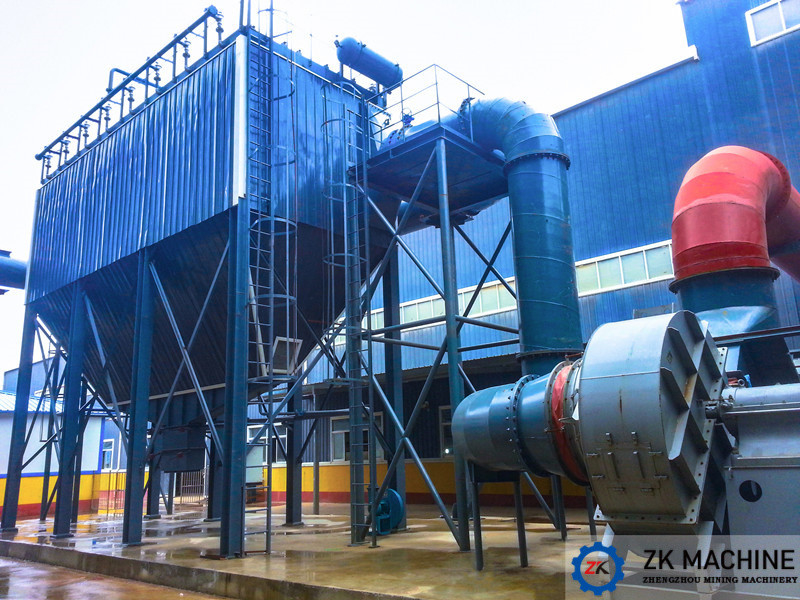 فیلتر کیسه پالس جت سری AC Motor PPC با 93-496m2 Filtration Area برای جمع آوری گرد و غبار صنعتی