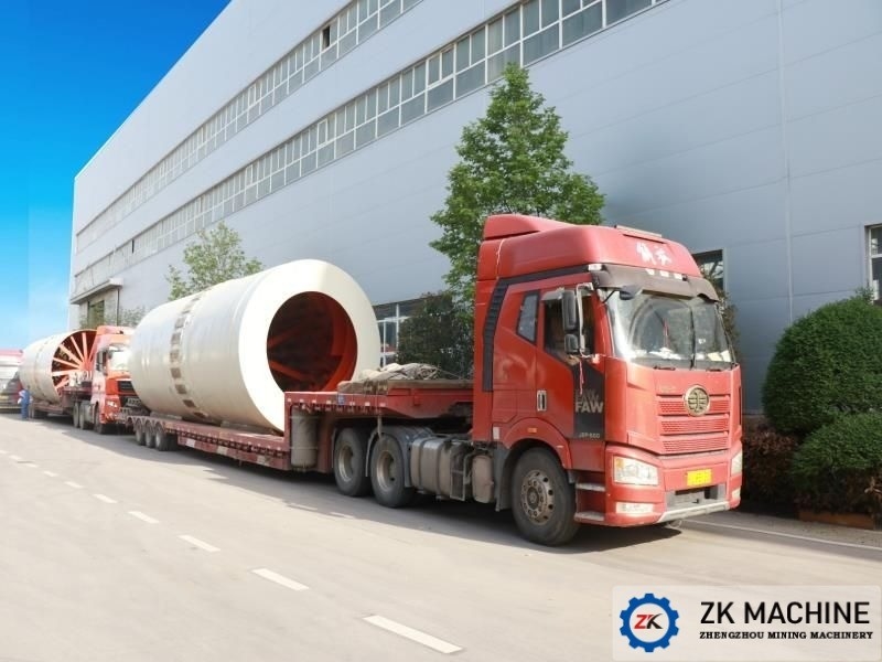 2- 46t / H خشک کن صنعتی چرخش با سیستم کنترل PLC برای خشک کردن مواد معدنی