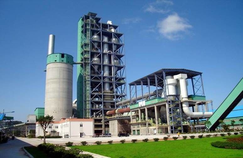 Dry Type Cement Production Line , Cement Factory Machine 50 T/D - 1500 T/D