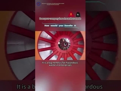 سوختن زباله های شهری با استانداردهای بالا، سوختن کوره چرخان 2.0-34 T/H