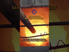 تجهیزات کالسیناسیون کوره چرخش اکسید روی زینک کوره الکتریکی بازیافت خاکستری