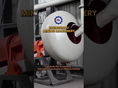 تجهیزات گرانولاتور دیسک کوچک با ظرفیت بالا و قابل اطمینان حرفه ای